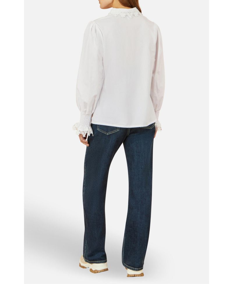 Women's Lace Trim Shirt