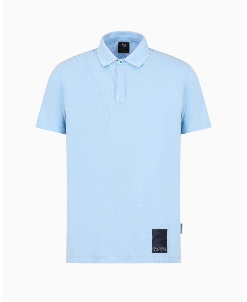 Men's Regular Fit With Patch Logo Polo Shirt