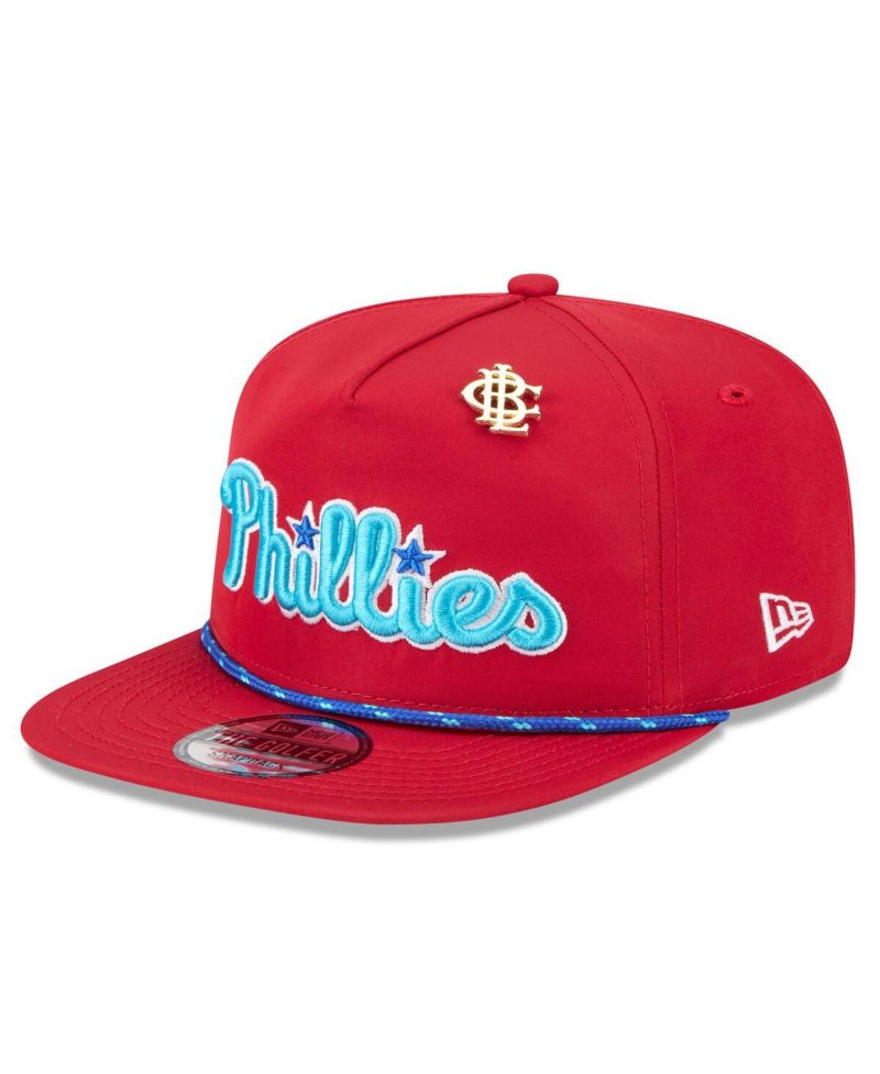 Men's Red Philadelphia Phillies 2025 Big League Chew Golfer Snapback Hat