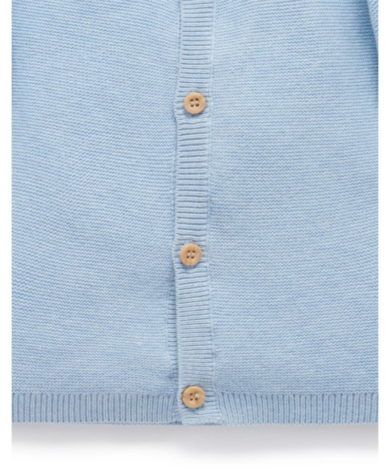Baby Boys Textured Knit Cardigan