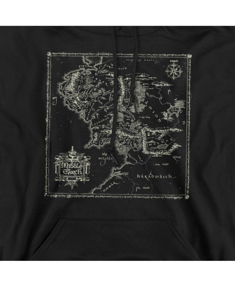 Men's Map Of Me Graphic Classic-Fit Pull-Over Hoodie