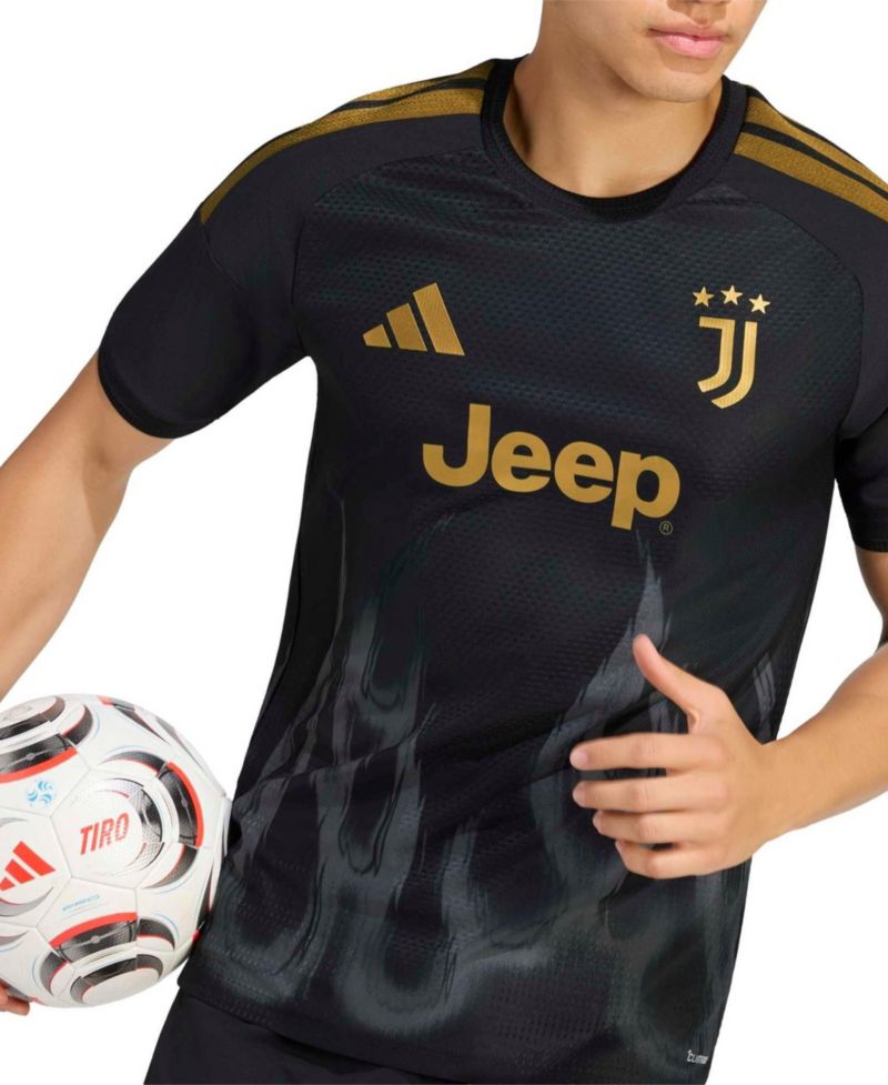 Men's Black Juventus 2026/27 Third On-Field Authentic Jersey