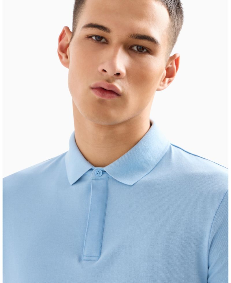 Men's Regular Fit With Patch Logo Polo Shirt