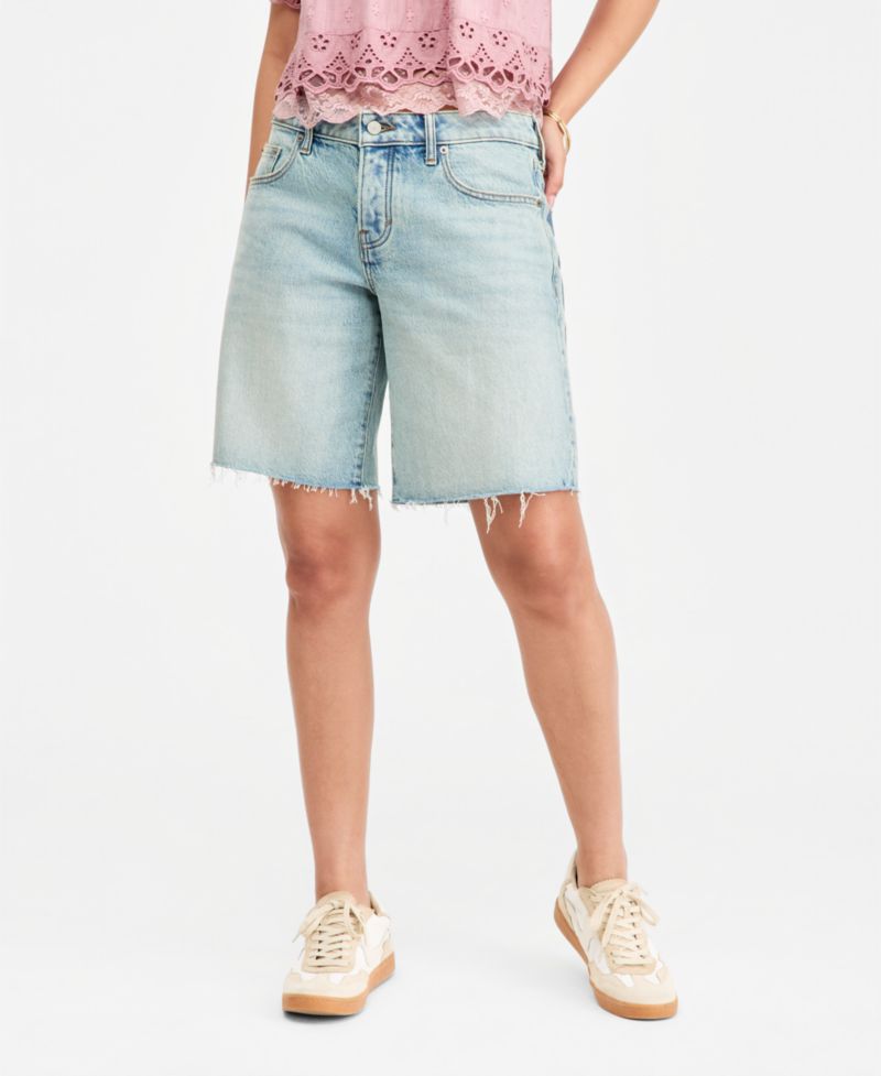 Women's Low-Slung Baggy Bermuda Shorts