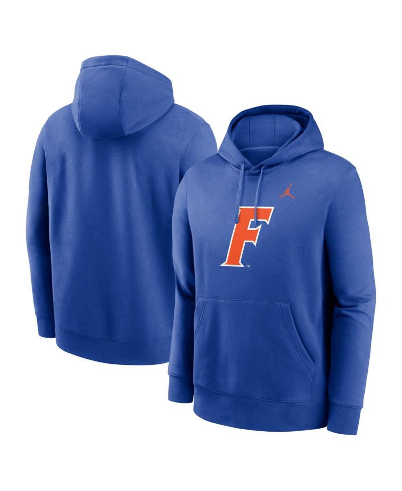 Men's Royal Florida Gators Primetime Alternate Logo Club Fleece Pullover Hoodie