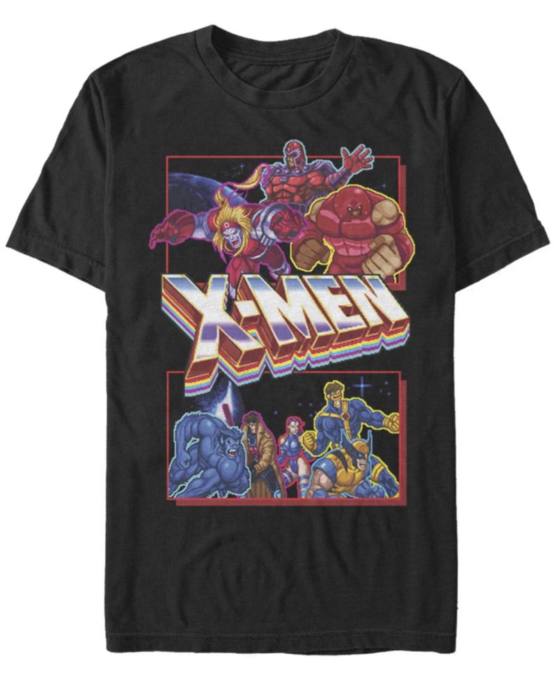 Men's X-Men Arcade Fight Short Sleeve Crew T-shirt