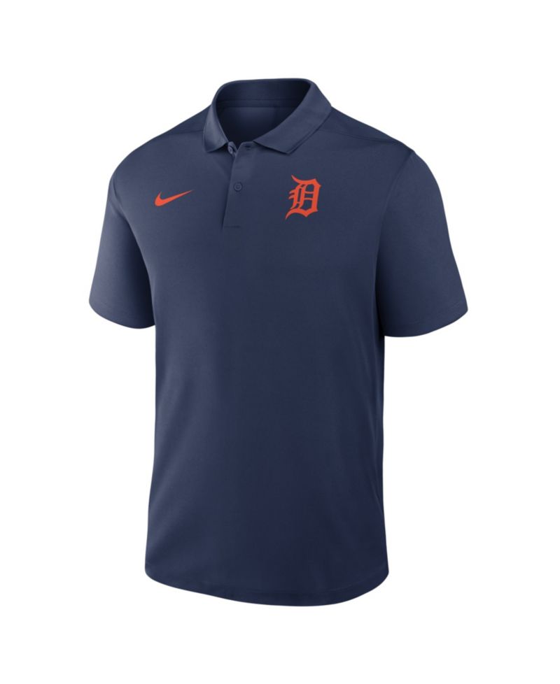 Men's Navy Detroit Tigers Dri-FIT Victory Polo Shirt