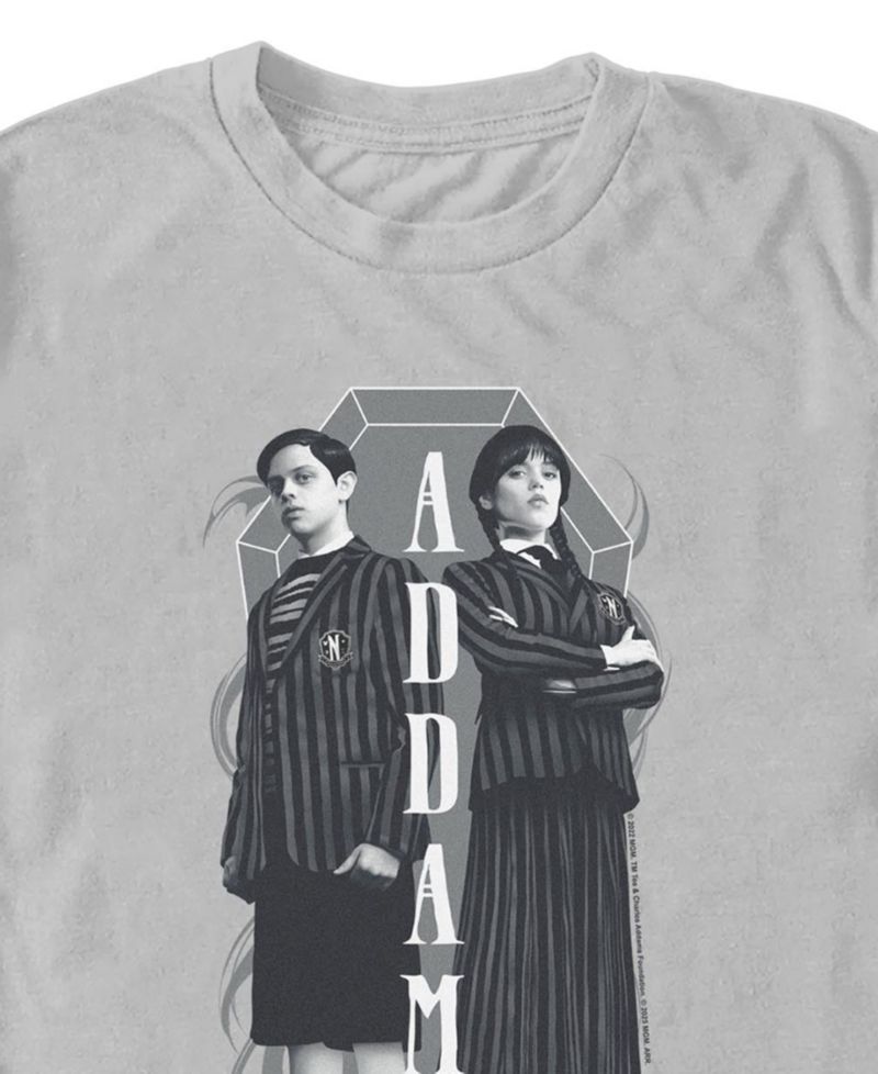 Men's Wednesday Addams Siblings T-Shirt