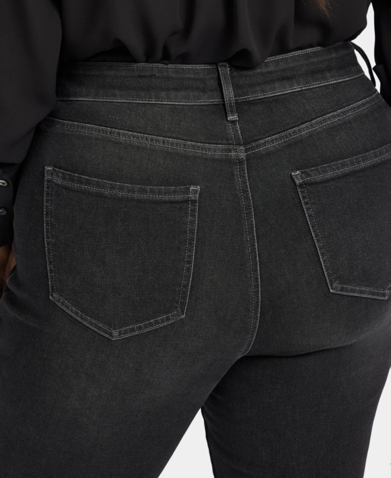 Plus Size High Rise Marilyn Straight Jeans