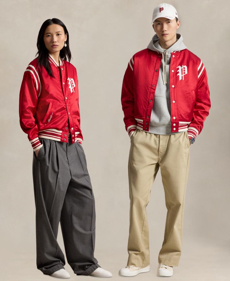 Men's Phillies Striped Baseball Jacket
