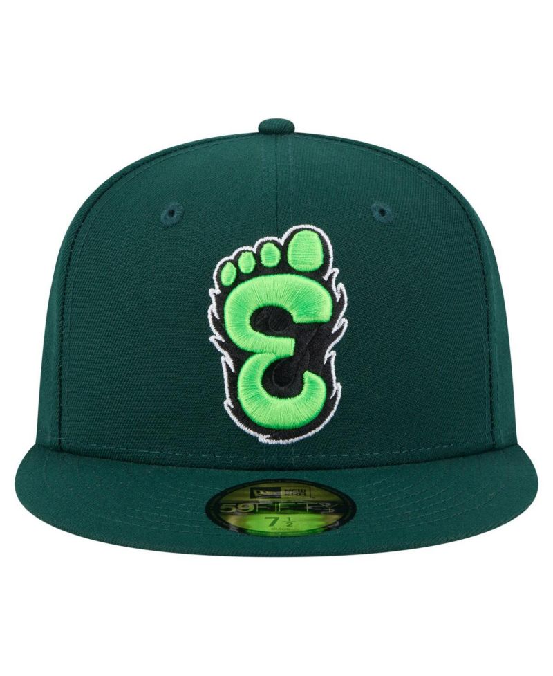 Men's Green Eugene Emeralds Authentic Collection 59FIFTY Fitted Hat