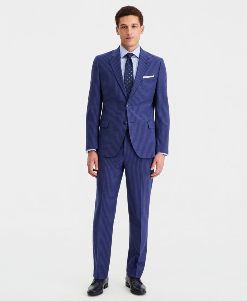 Men's Modern-Fit Pinstripe 2-Piece Suit