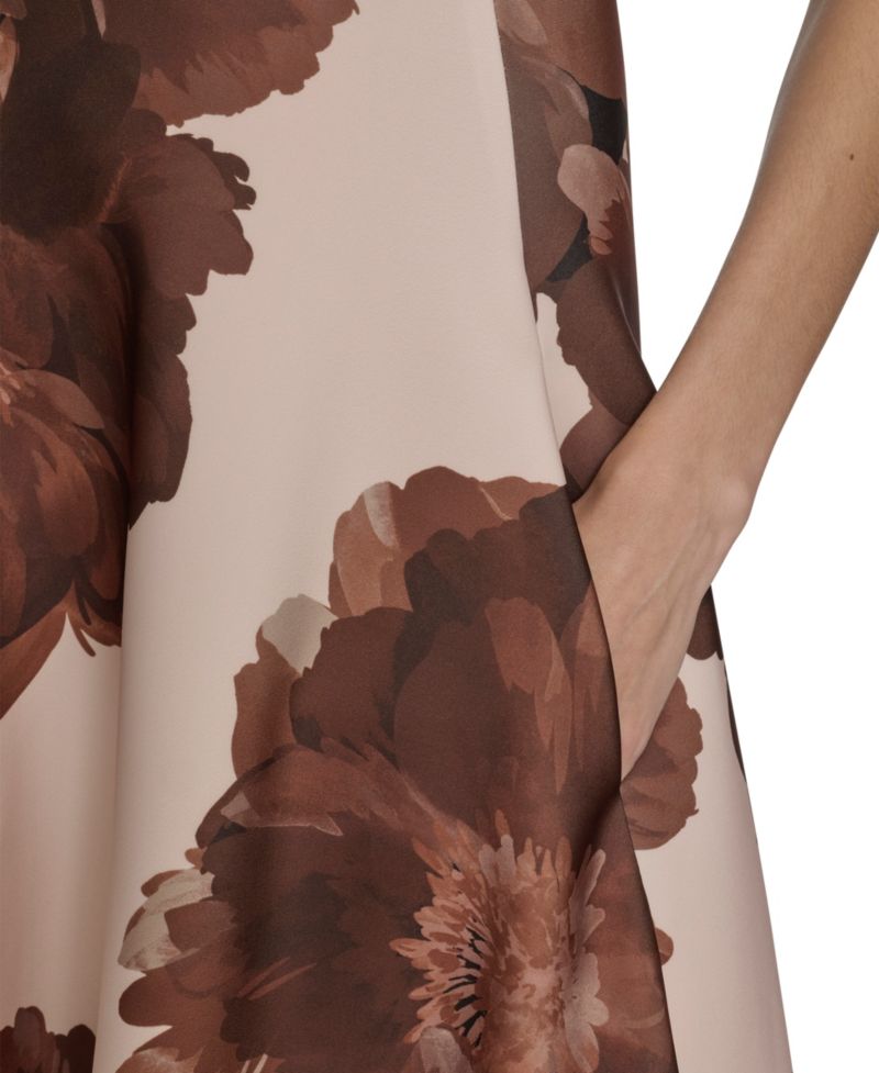Women’s Printed Scuba Fit & Flare Dress