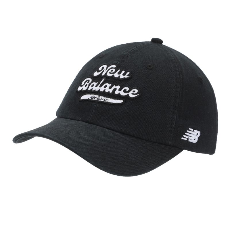 6 Panel NB Stacked Logo Women's Legacy Black Hat