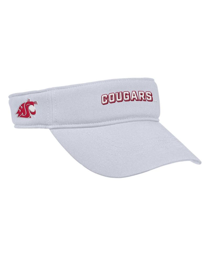 Men's White Washington State Cougars 2025 On-Field Ace Performance Adjustable Visor Hat