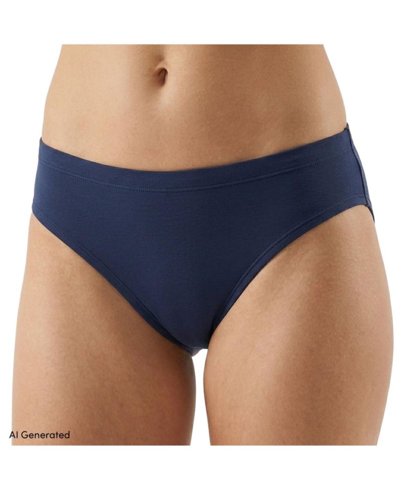 Women's Bikini True Solutions Light Weight Microfiber Basics 3 Pack Panties