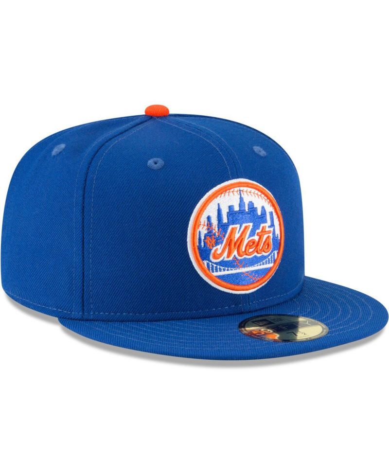 Men's Blue New York Mets Cooperstown Collection Wool 59FIFTY Fitted Hat