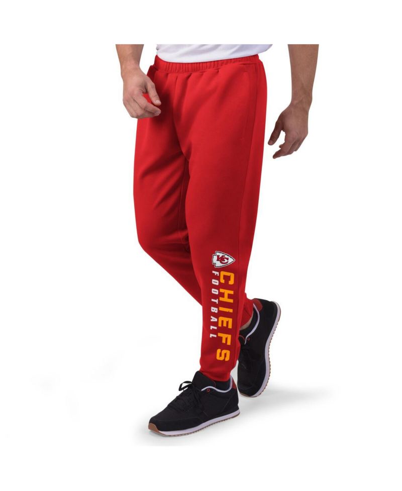 Men's Red Kansas City Chiefs Jogger Pants