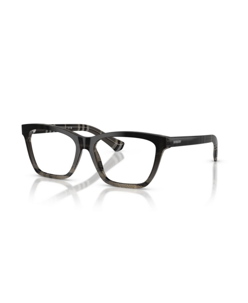 Woman Rectangle Plastic BE2440 Eyeglasses