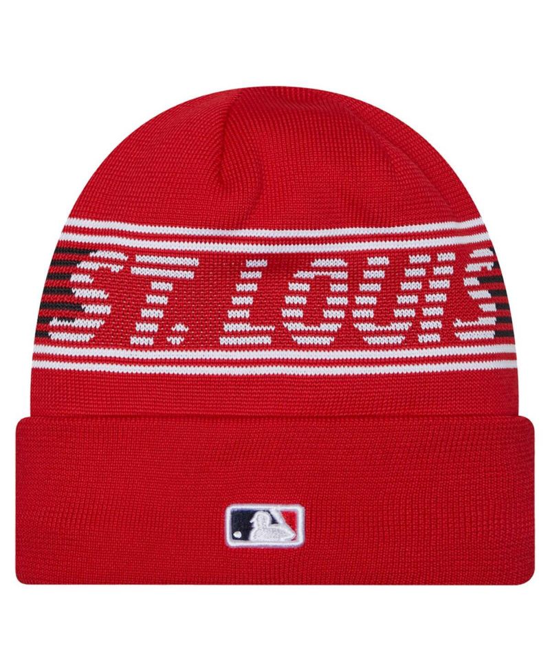 Men's Red St. Louis Cardinals Authentic Collection Cuffed Knit Hat