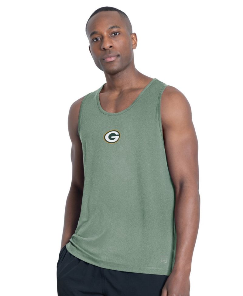 Men's Green Bay Packers Energy Scoop Neck Tank Top