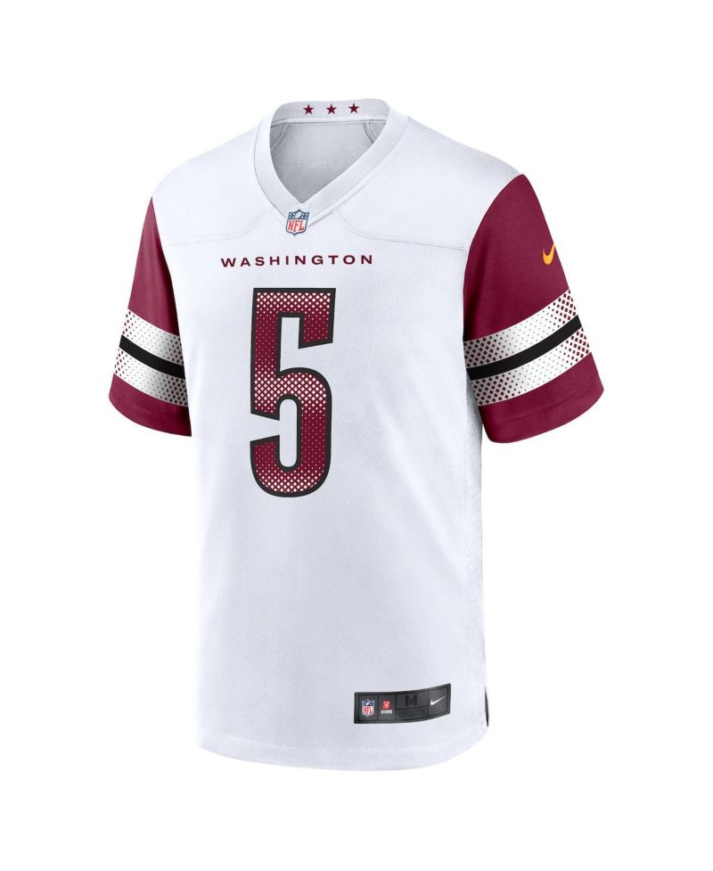 Men's Jayden Daniels Washington Commanders 2024 NFL Draft First Round Pick Player Game Jersey