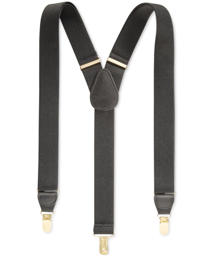 Men's Solid Suspenders