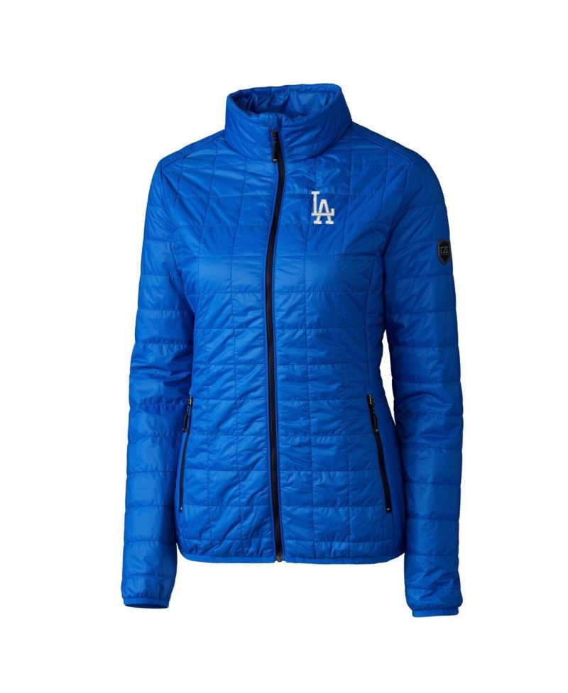 Women's Royal Los Angeles Dodgers Rainier PrimaLoft Eco Insulated Full-Zip Puffer Jacket