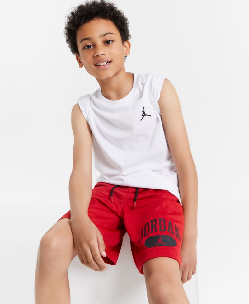 Boys' 8-20 Jumpman Air Embroidery Short-Sleeve T-Shirt