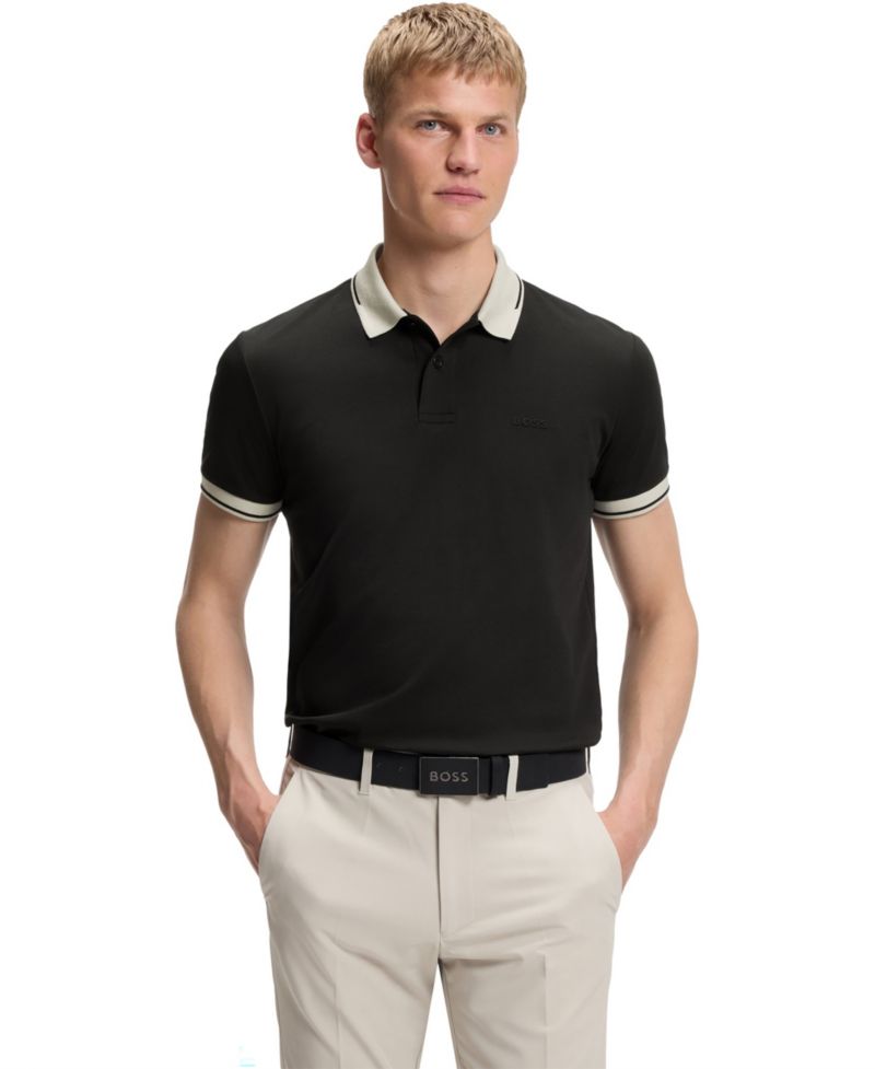 Men's Slim-Fit Cotton Polo Shirt