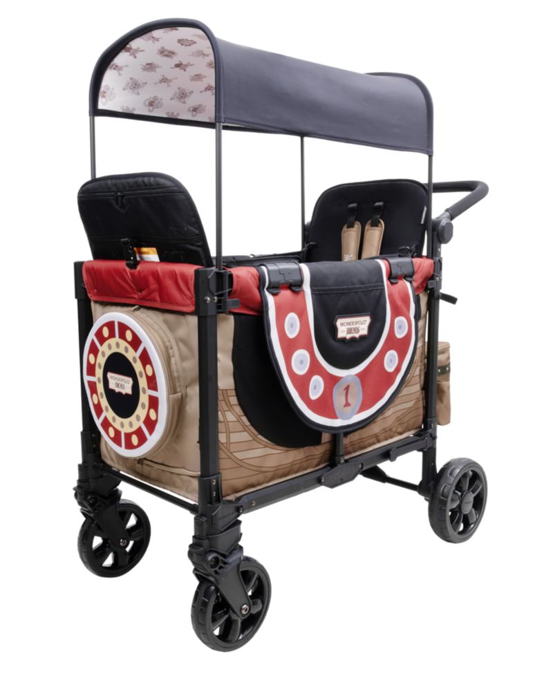 One-Piece Sunny Double Stroller Wagon