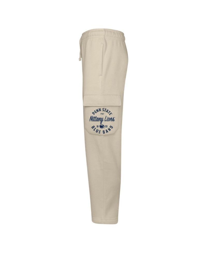 Big Boys and Girls Cream Penn State Nittany Lions All Around The World Fleece Sweatpants