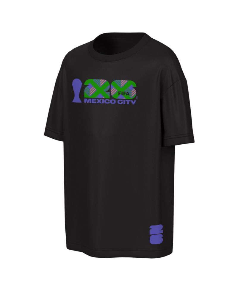 Men's Black FIFA World Cup 2026 Mexico City Big City Poster T-Shirt