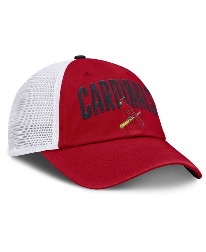 Men's Red St. Louis Cardinals Primetime Club Adjustable Trucker Hat