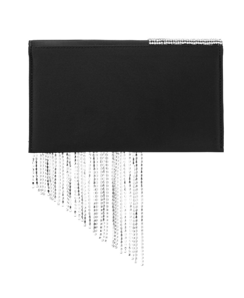 Crystal Chain Slim Envelope Clutch