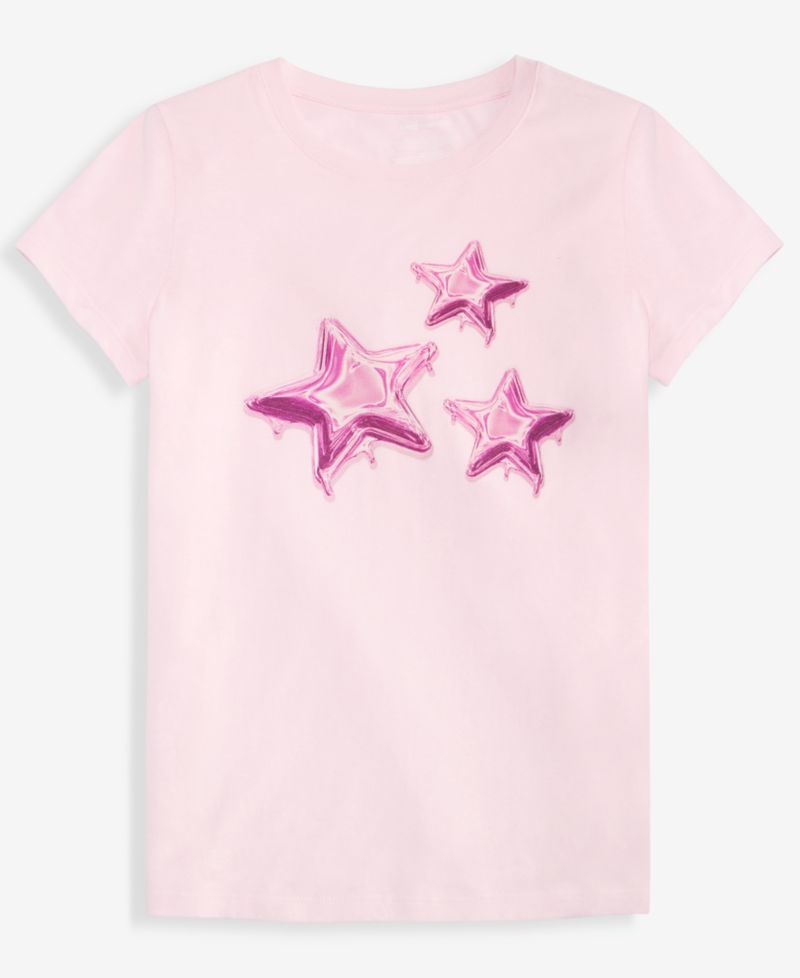Girls' XS-XL Chrome Stars T-Shirt