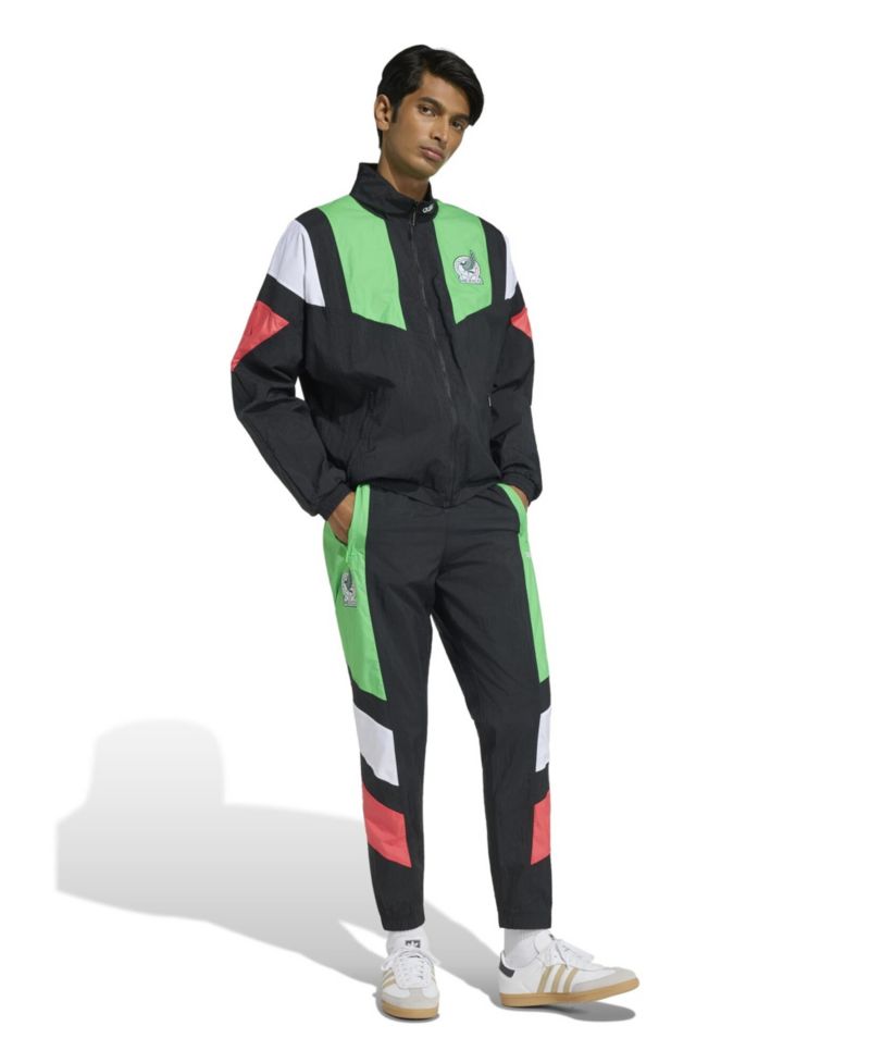 Men's Black Mexico National Team EQT Full-Zip Track Sweatshirt