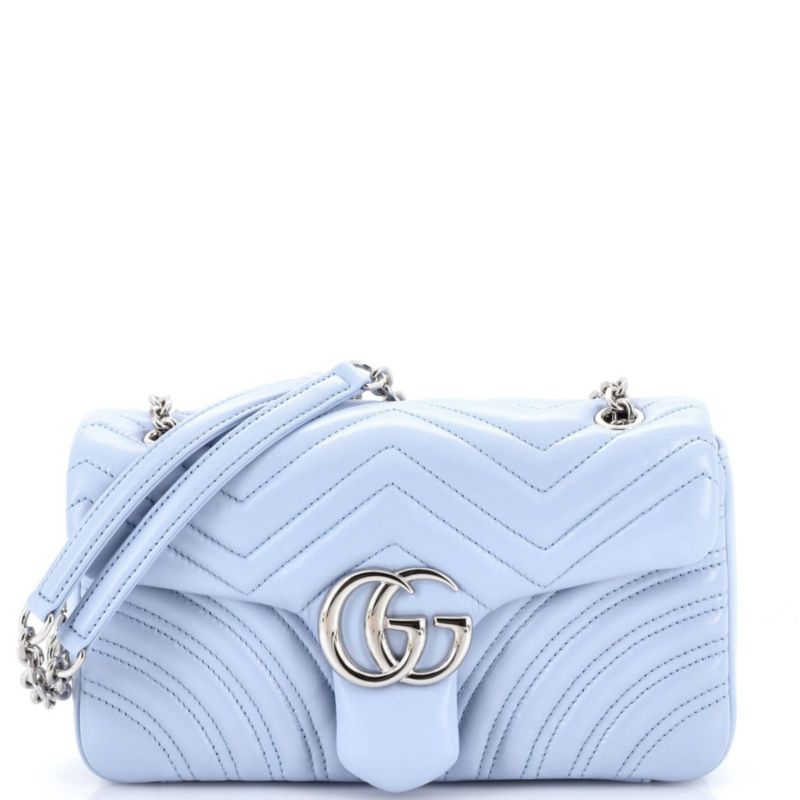 Medium GG Marmont Flap Bag Matelasse Leather