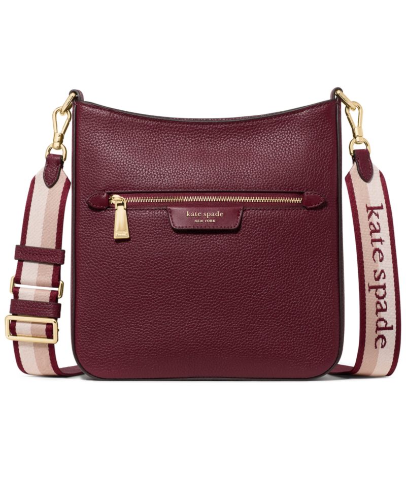 Hudson Pebbled Leather Small Crossbody Bag