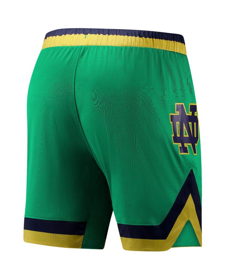 Men's Green Notre Dame Fighting Irish Replica Basketball Shorts