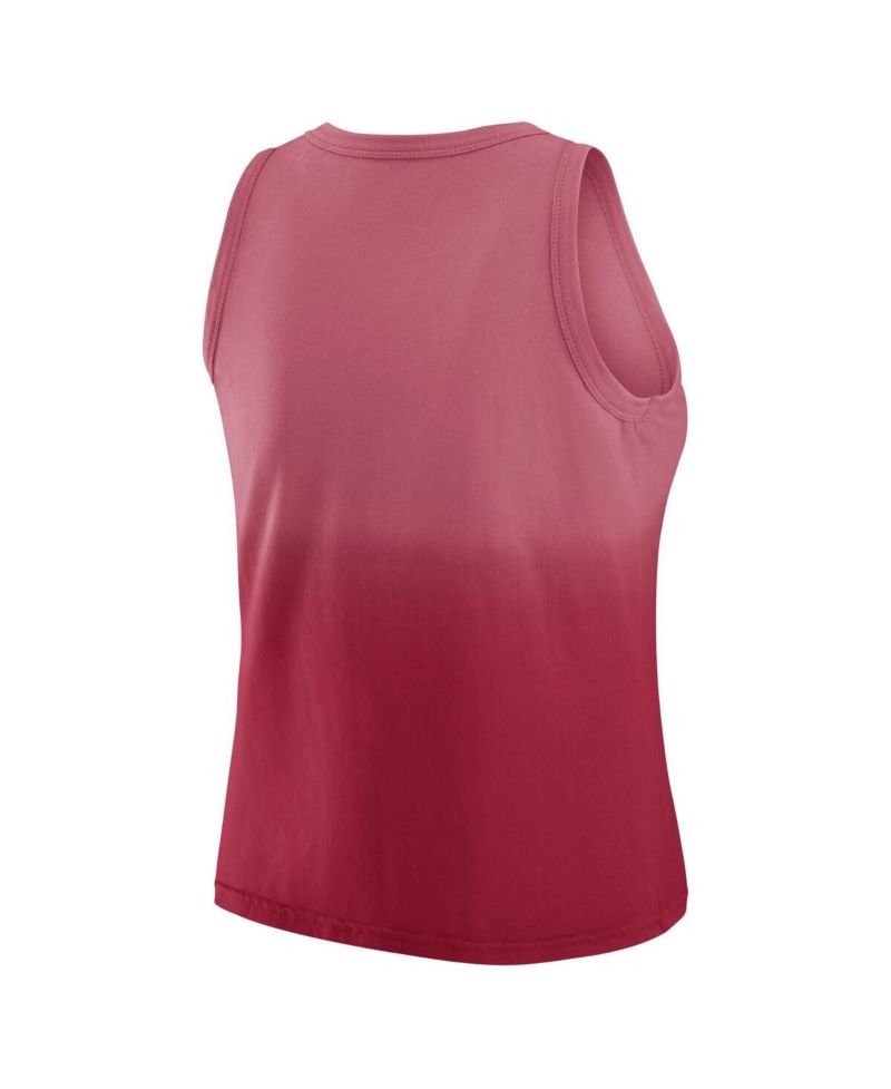 Women's x Gracie Hunt Cardinal Arizona Cardinals Ombre Tank Top