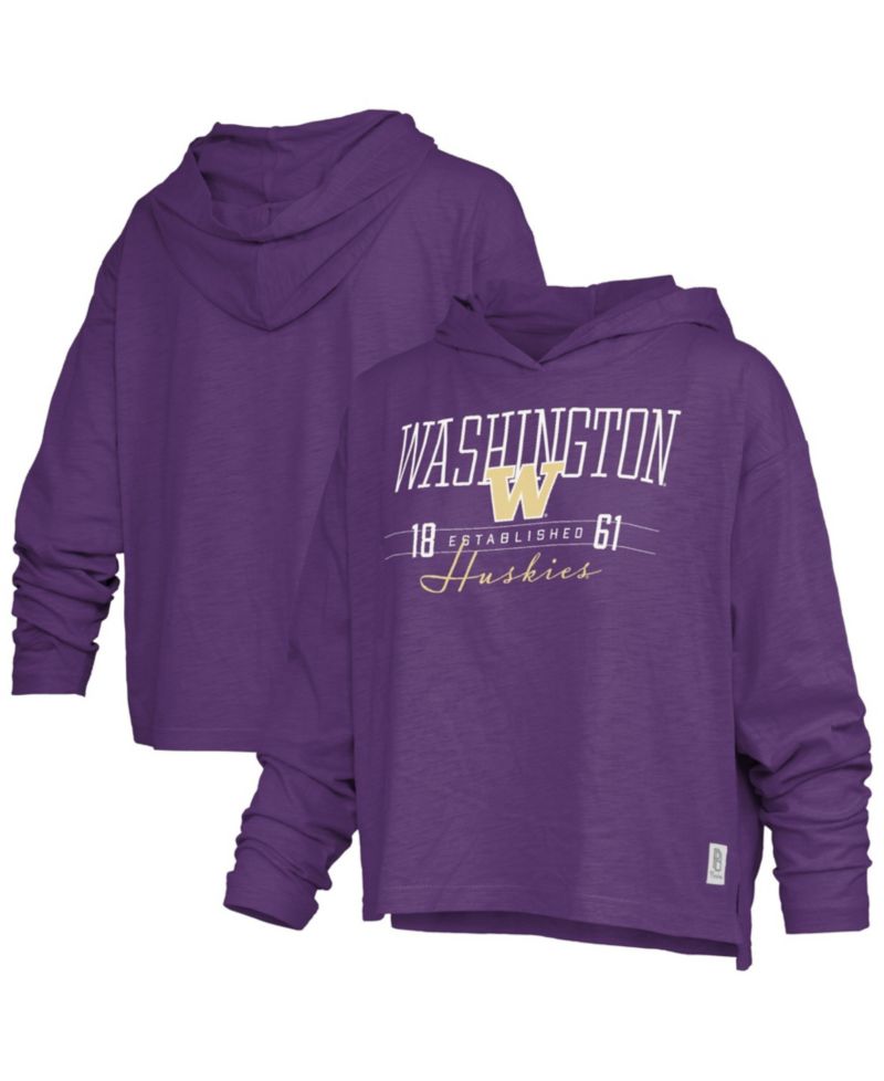 Women's Castillo Oversized Slub Long Sleeve Hooded T-Shirt