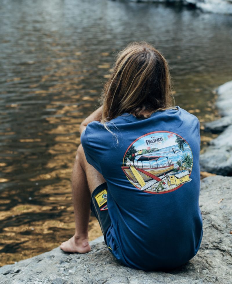 Men's Pacifico Sayulita Cruising Crewneck T-Shirt