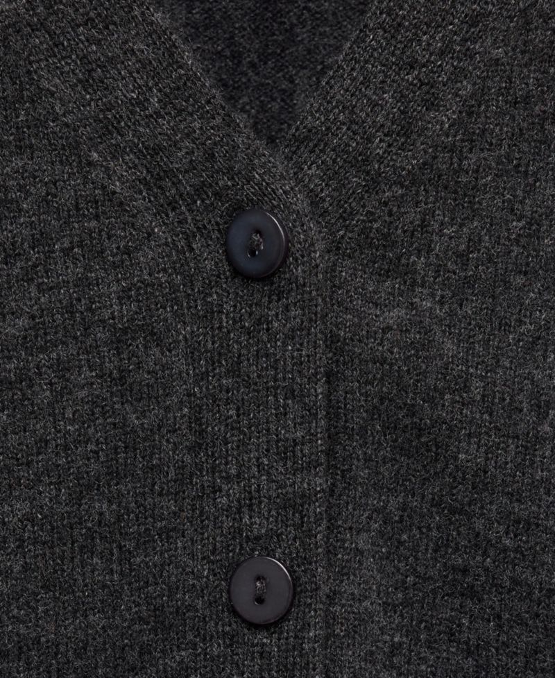 Women's Selection Wool & Cashmere-Blend V-Neck Cardigan