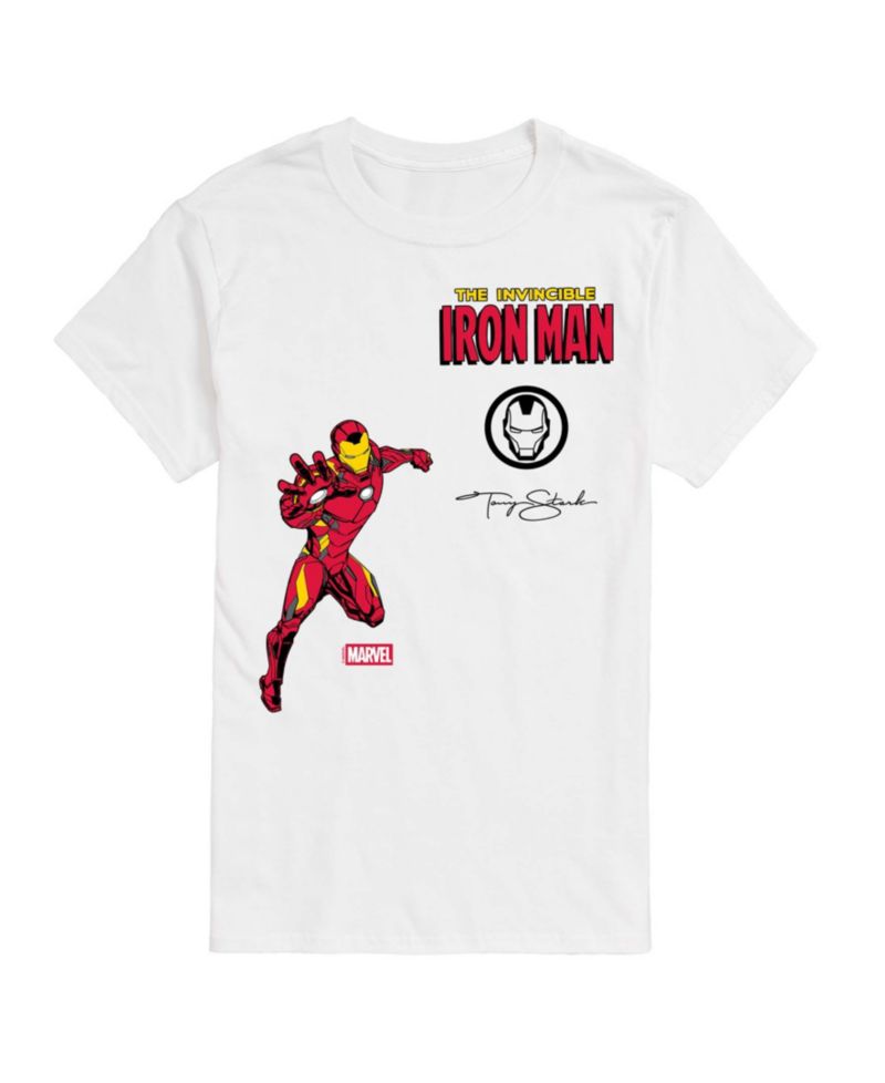 Men's Iron Man Invincible Short-Sleeve Graphic T-Shirt
