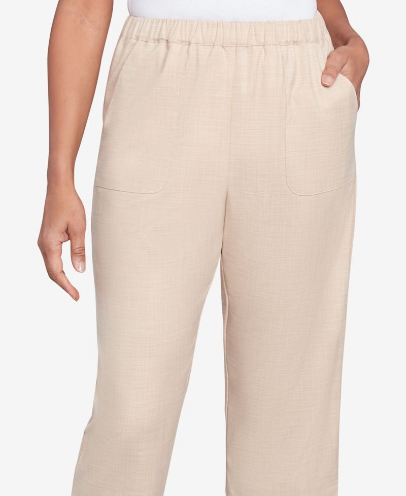 Women's Catalina Island Patch Pocket Elastic Waistband Capri Pants