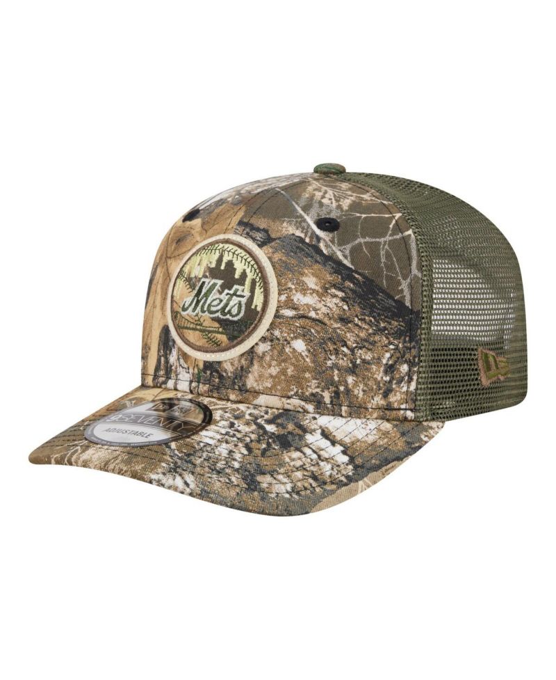 Men's Camo New York Mets Realtree 9SEVENTY Adjustable Hat