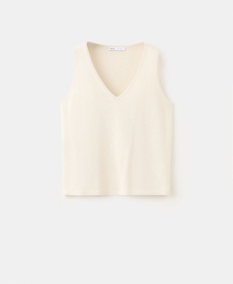 Women's V-Neck Knit Top