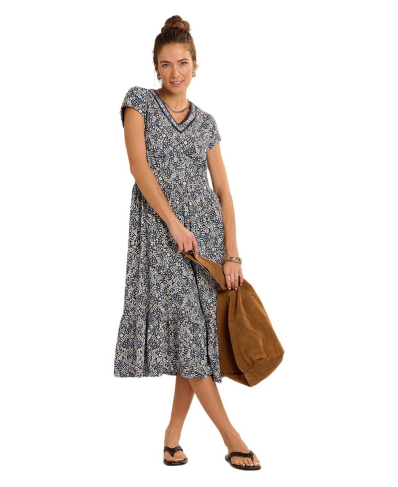 Women's Lucia Tiered Midi Dress