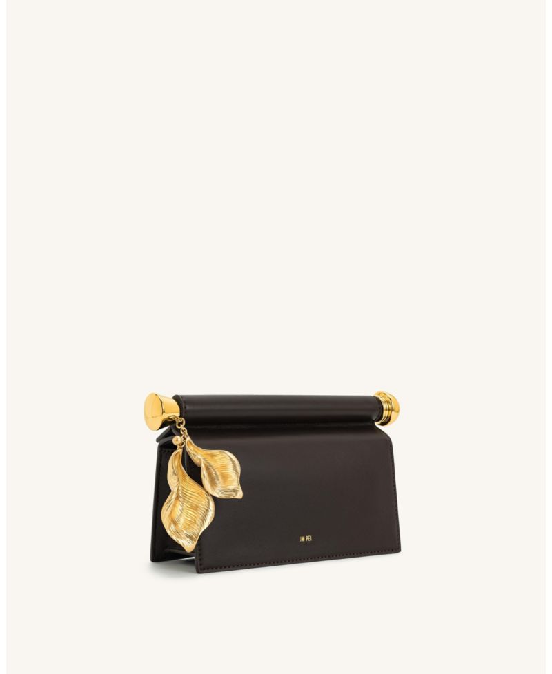 Holly Metal Pendant Clutch Handbag